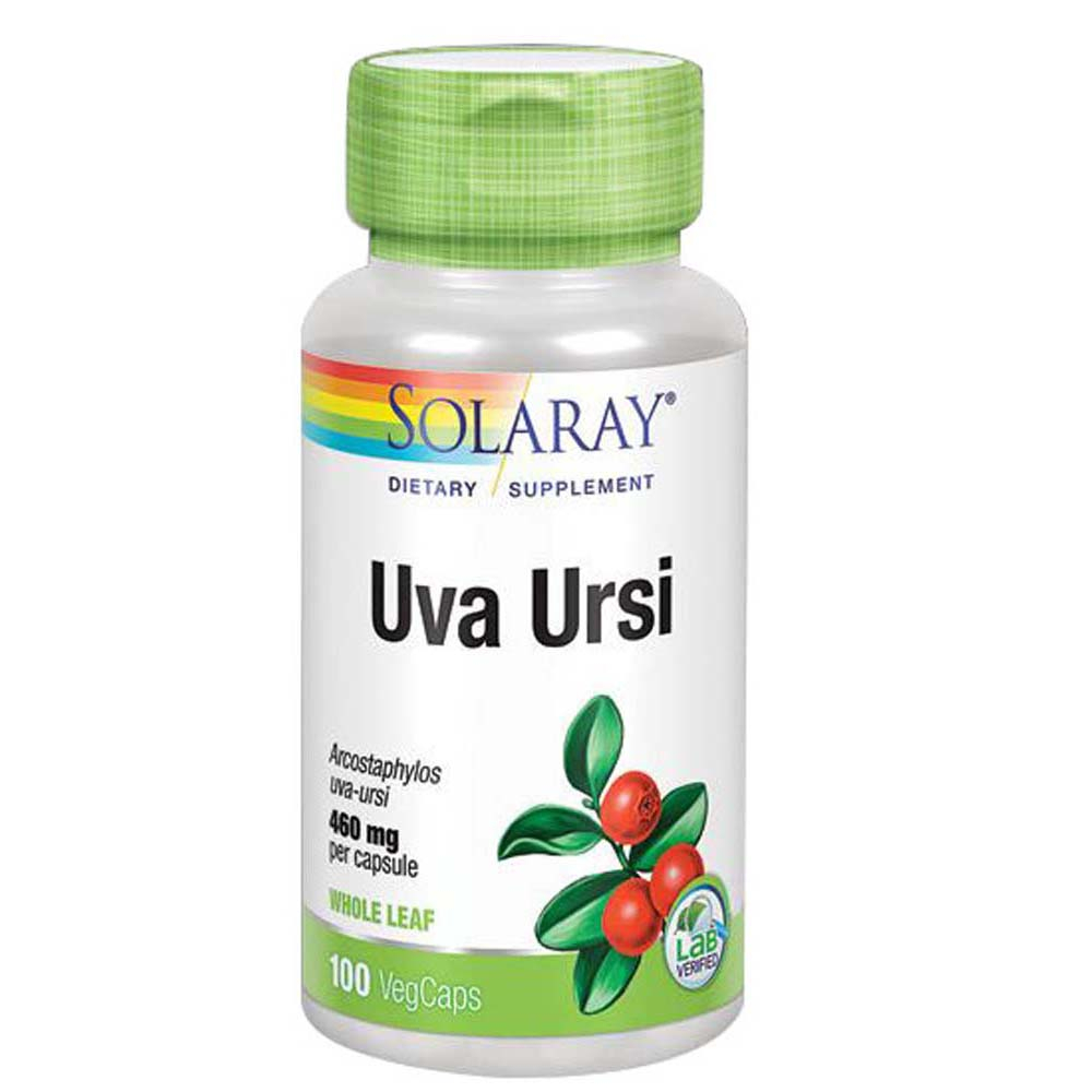 Foto 1 | Suplemento Solaray Uva Ursi 100 Cápsulas (paquete De 2) - Venta Internacional.