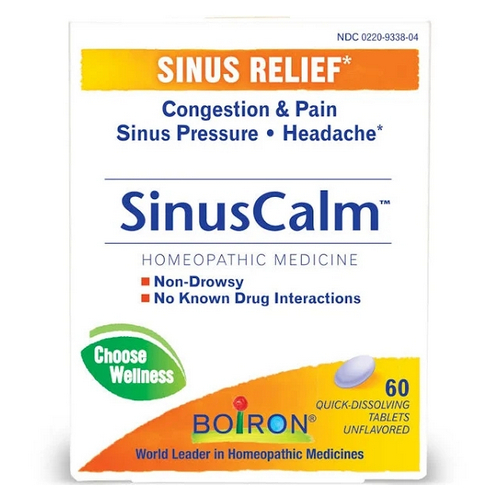 Foto 2 pulgar | Suplemento Boiron Sinus Calm Sinus Relief, 60 Comprimidos (paquete De 2 - Venta Internacional.