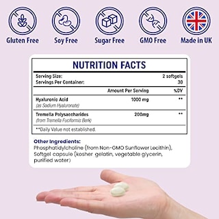 Foto 6 | Suplementos de Ácido Hialurónico Liposomal Genogna 1000 Mg Paquete de 2 - Venta Internacional