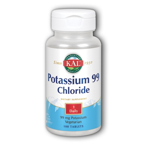 Foto 1 | Suplemento Kal: Cloruro De Potasio 99 Mg, 100 Tabletas (paquete De  - Venta Internacional.