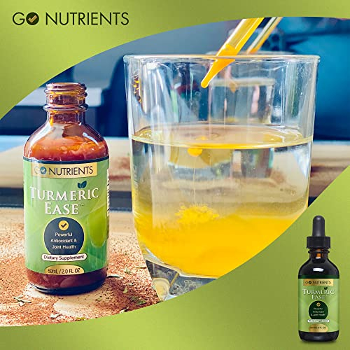 Foto 7 pulgar | Líquido Supplement Go Nutrients Turmeric Ease De 60 Ml Con Black P - Venta Internacional.