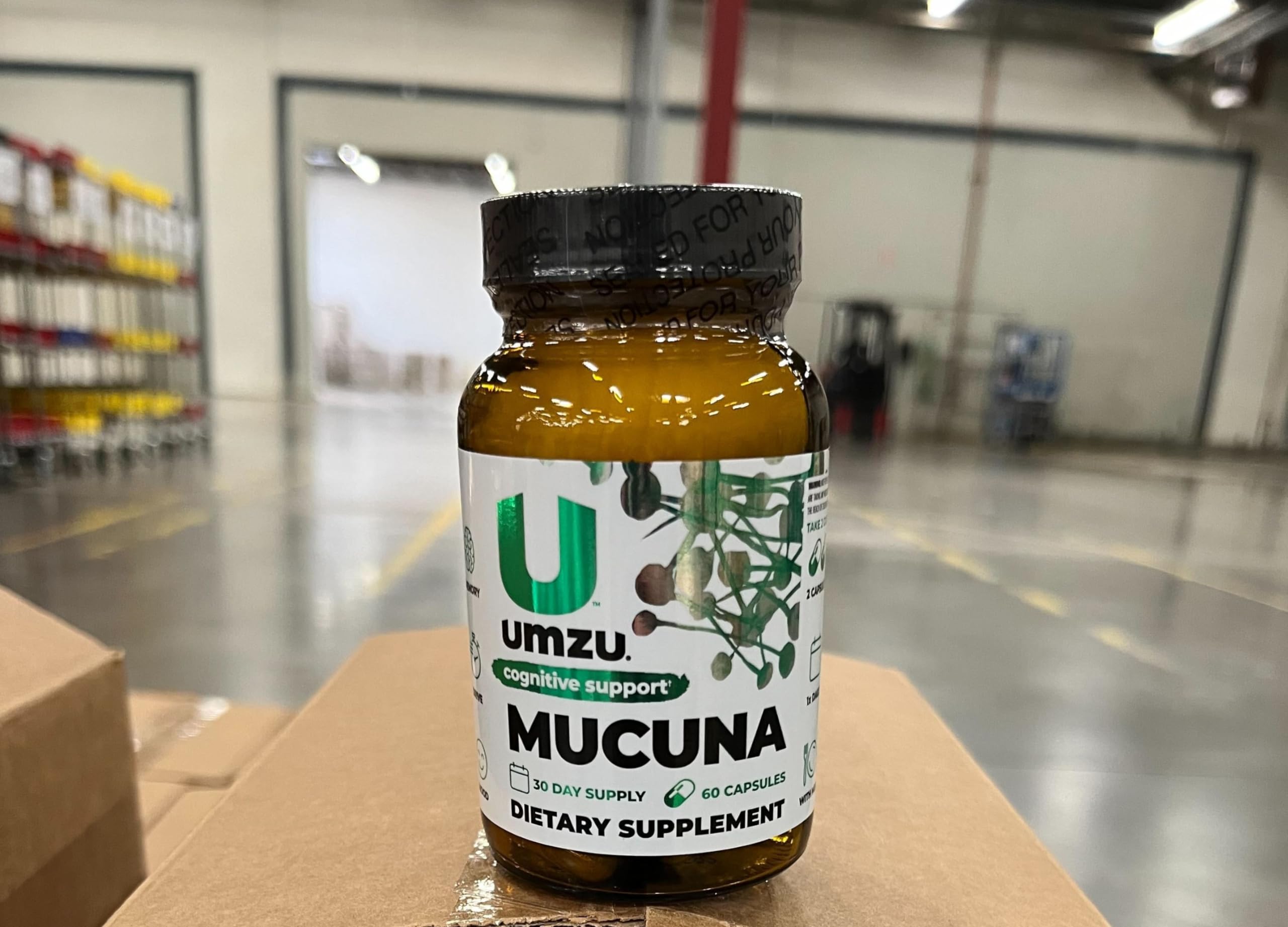 Foto 6 pulgar | Suplemento: Apoyo A La Producción De Dopamina Umzu Mucuna Pruriens - Venta Internacional.