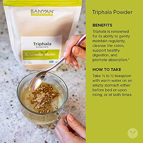 Foto 6 | Suplemento Banyan Botanicals Triphala En Polvo, 227 G, Orgánico - Venta Internacional.