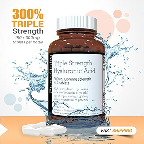 Foto 5 pulgar | Suplemento De Ácido Hialurónico Pureclinica 300 Mg X 180 Tabletas - Venta Internacional.