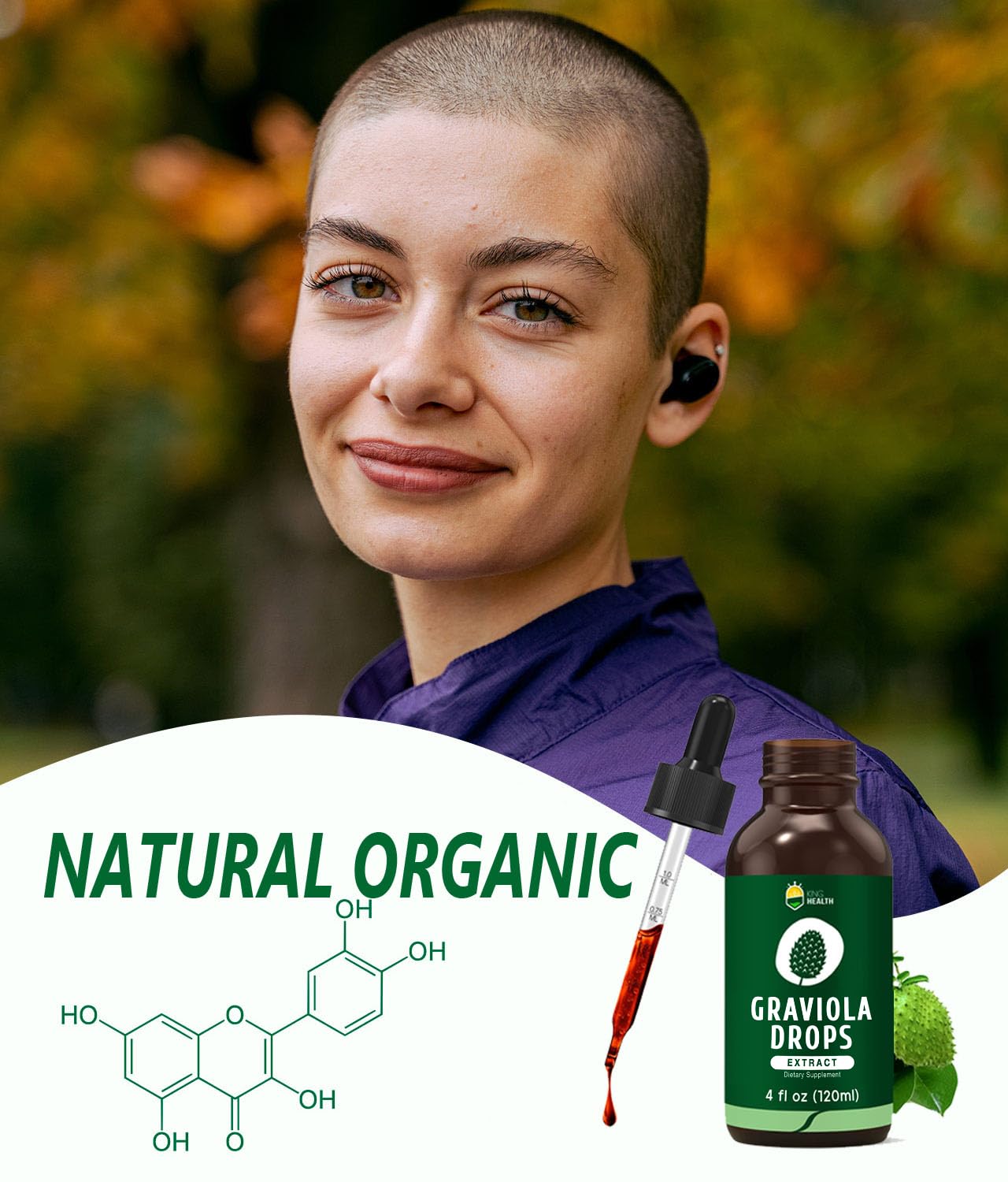 Foto 6 pulgar | Extracto Líquido De Guanábana, Hoja De Graviola, 98% De Absorción, 30 Ml - Venta Internacional.