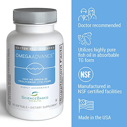 Foto 5 pulgar | Suplemento De Aceite De Pescado Omega-3 Omegaadvance Para La Salud Basado En La Ciencia - Venta Internacional.