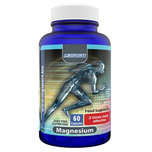 Foto 2 pulgar | Suplemento Mgsport Magnesio De Alta Absorción 380 Mg 60 Cápsulas - Venta Internacional.
