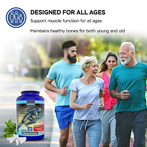 Foto 5 | Suplemento Mgsport Magnesio De Alta Absorción 380 Mg 60 Cápsulas - Venta Internacional.