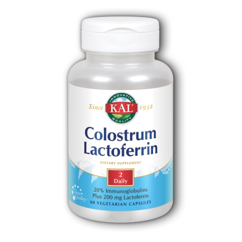 Foto 2 pulgar | Suplemento Kal Colostrum Lactoferrin 60 Cápsulas - Venta Internacional.