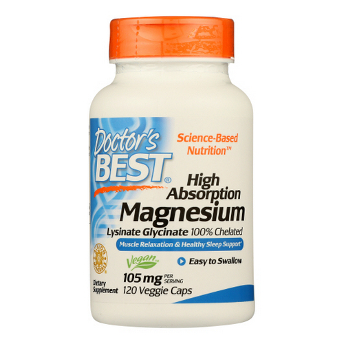 Foto 2 pulgar | Supplement Doctors Best Magnesio De Alta Absorción, 120 Cápsulas - Venta Internacional.