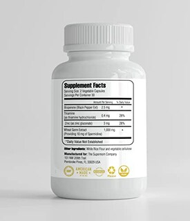 Foto 2 | Suplemento De Espermidina De The Supermom Company, 60 Cápsulas - Venta Internacional.