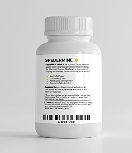 Foto 3 | Suplemento De Espermidina De The Supermom Company, 60 Cápsulas - Venta Internacional.