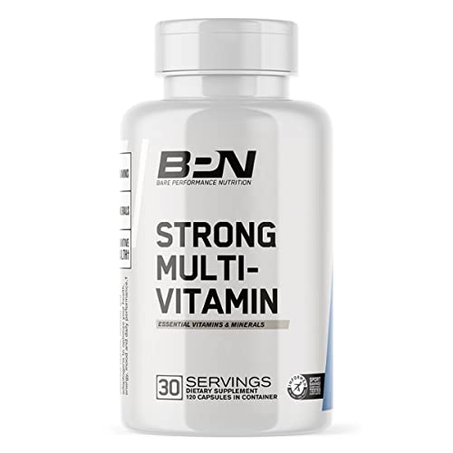 Suplemento Bare Performance Nutrition Strong Multivitamínico - Venta Internacional.