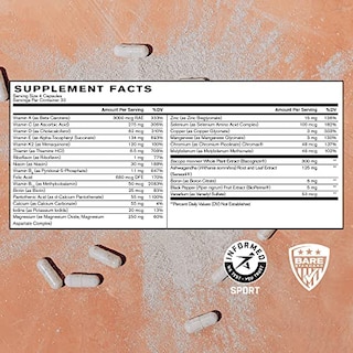 Foto 3 | Suplemento Bare Performance Nutrition Strong Multivitamínico - Venta Internacional.