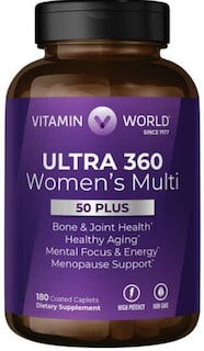 Foto 1 | Suplemento Vitamin World Ultra 360 Multi Para Mujer 50+, 180 Ml - Venta Internacional.