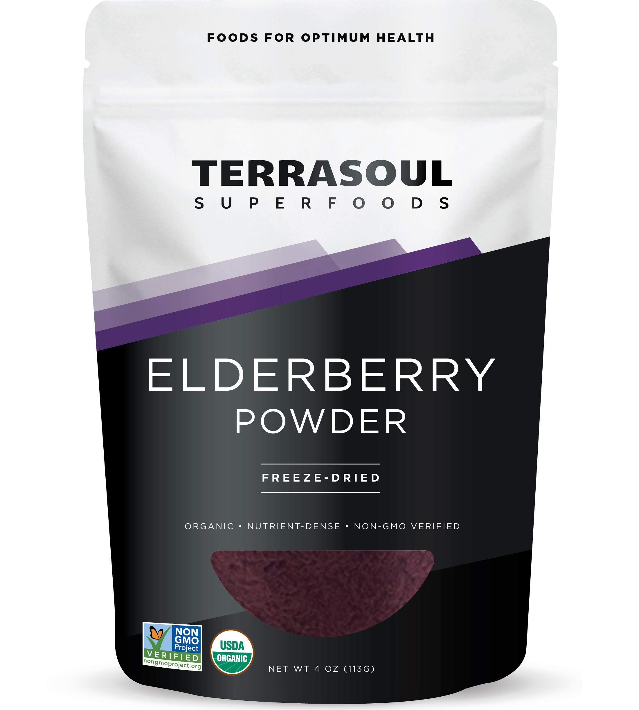 Foto 2 pulgar | Polvo De Saúco Terrasoul Superfoods Organic 120 Ml - Venta Internacional.