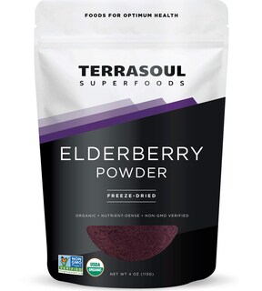 Foto 1 | Polvo De Saúco Terrasoul Superfoods Organic 120 Ml - Venta Internacional.