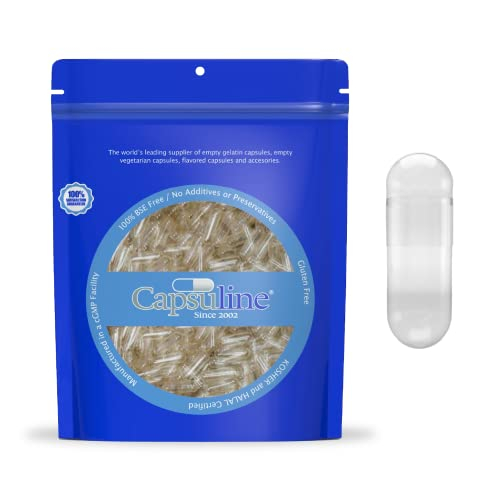 Foto 1 | Cápsulas De Gelatina Vacías, Tamaño 0, 5000 Unidades - Venta Internacional.