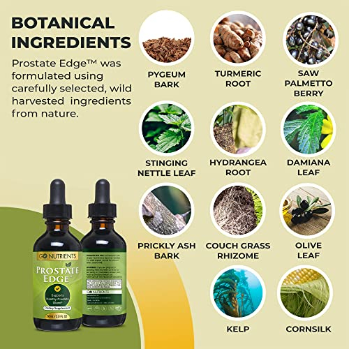 Foto 5 pulgar | Suplemento Prostático Go Nutrients Prostate Edge 60 Ml - Venta Internacional.