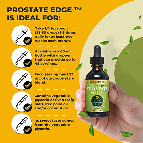 Foto 6 pulgar | Suplemento Prostático Go Nutrients Prostate Edge 60 Ml - Venta Internacional.