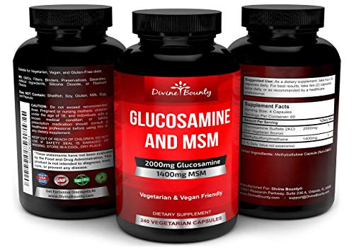 Foto 5 pulgar | Suplemento De Sulfato De Glucosamina Divine Bounty De 2000 Mg Con Msm - Venta Internacional.