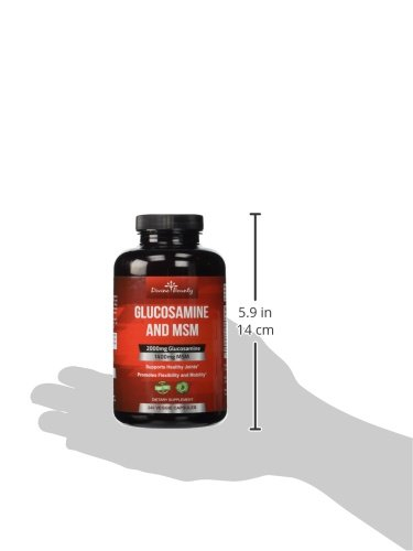 Foto 6 pulgar | Suplemento De Sulfato De Glucosamina Divine Bounty De 2000 Mg Con Msm - Venta Internacional.