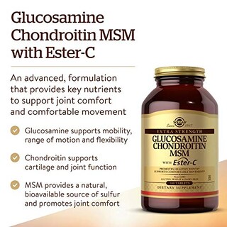 Foto 3 | Suplemento Solgar Extra Strength, Glucosamina, Condroitina (msm) - Venta Internacional.