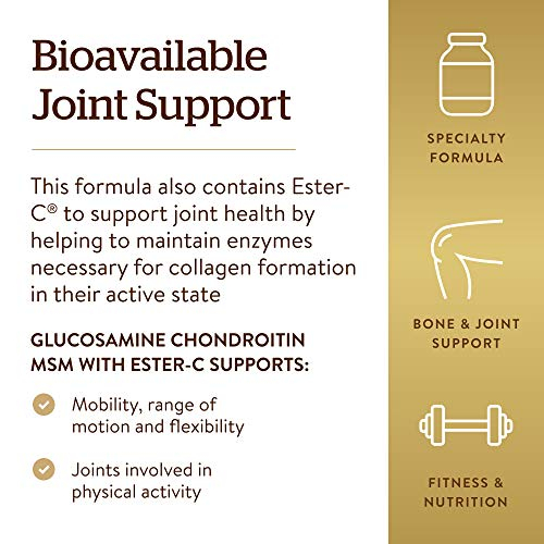 Foto 5 pulgar | Suplemento Solgar Extra Strength, Glucosamina, Condroitina (msm) - Venta Internacional.