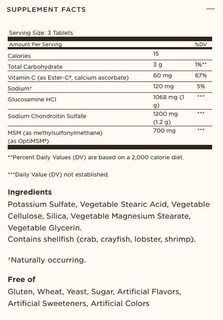 Foto 7 | Suplemento Solgar Extra Strength, Glucosamina, Condroitina (msm) - Venta Internacional.
