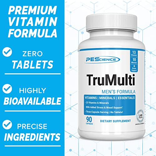 Foto 4 pulgar | Multivitamínico Pesscience Trumulti Para Hombres Con Vitamina C, D Y Zinc  - Venta Internacional.