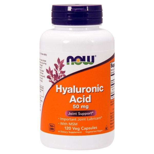 Complementa El Ácido Hialurónico Con Msm De Now Foods, 120 Cápsulas - Venta Internacional.