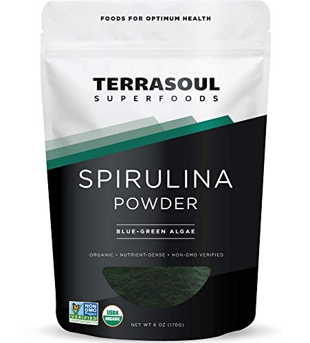 Foto 2 pulgar | Espirulina En Polvo Terrasoul Superfoods Organic 180 Ml - Venta Internacional.