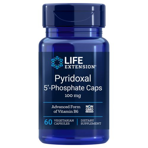 Foto 2 pulgar | Suplemento Life Extension De Piridoxal 5 Fosfato 100 Mg - Venta Internacional.