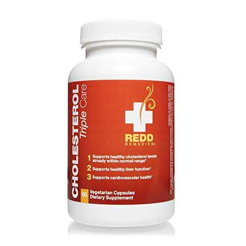 Foto 2 pulgar | Suplemento Redd Remedies Cholesterol Triple Care 60 Cápsulas - Venta Internacional.