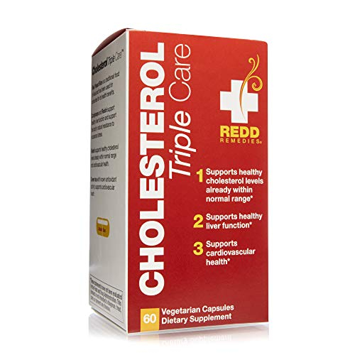 Foto 4 pulgar | Suplemento Redd Remedies Cholesterol Triple Care 60 Cápsulas - Venta Internacional.