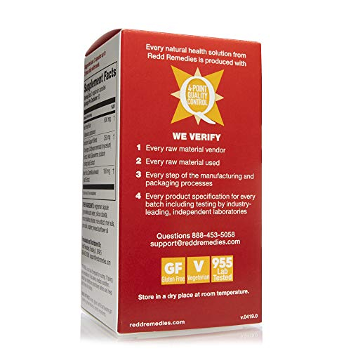 Foto 7 | Suplemento Redd Remedies Cholesterol Triple Care 60 Cápsulas - Venta Internacional.
