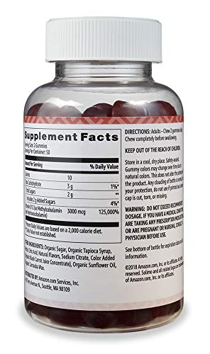 Foto 3 pulgar | Suplemento De Vitamina B12 Solimo 3000 Mcg 100 Gomitas - Venta Internacional.