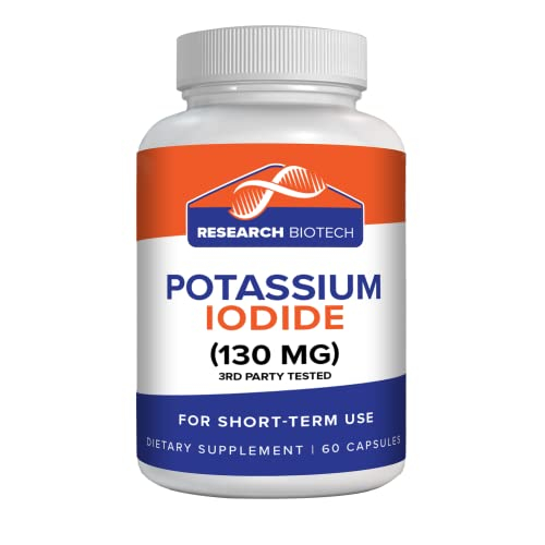 Foto 2 pulgar | Suplemento De Yoduro De Potasio, 130 Mg, Tabletas, 60 Cápsulas - Venta Internacional.