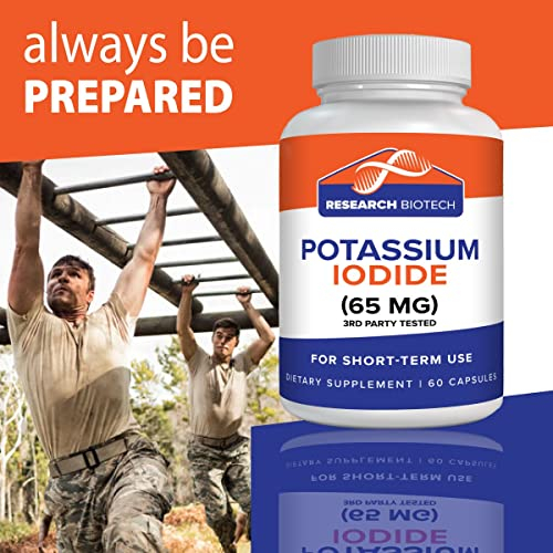 Foto 4 pulgar | Suplemento De Yoduro De Potasio, 130 Mg, Tabletas, 60 Cápsulas - Venta Internacional.