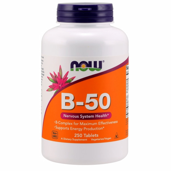 Foto 2 pulgar | Supplement Now Foods B-50 250 Comprimidos (paquete De 4) - Venta Internacional.