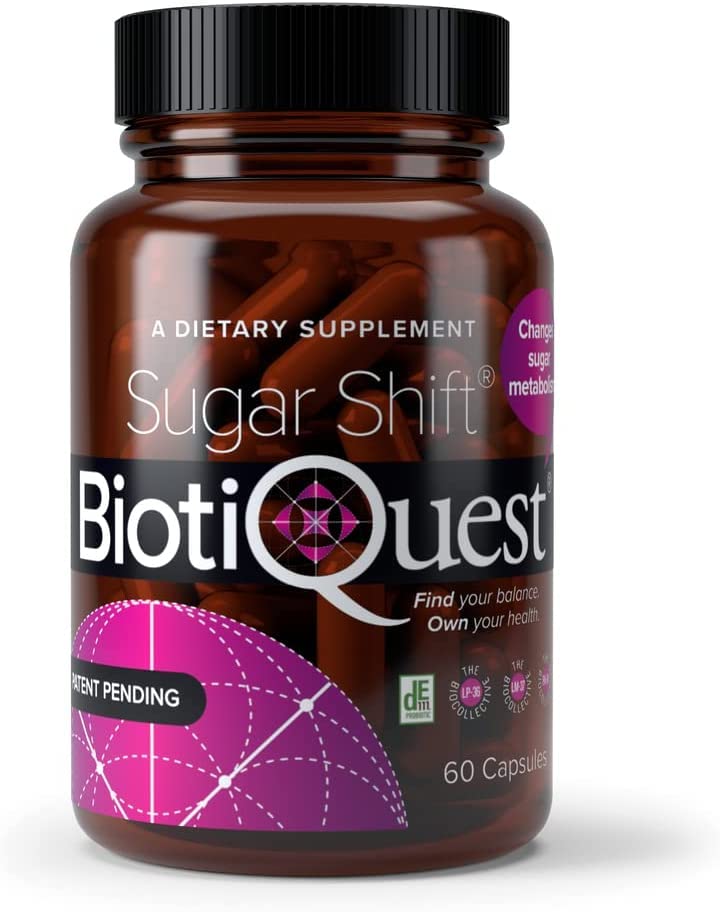 Foto 2 pulgar | Suplemento Biotiquest Sugar Shift Probiotics 60 Cápsulas - Venta Internacional.