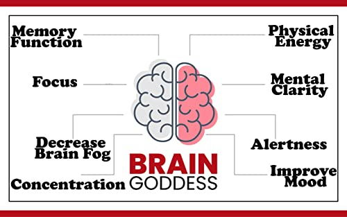 Foto 4 pulgar | Suplemento Warped Wellness Brain Goddess Women Memory Focus - Venta Internacional.