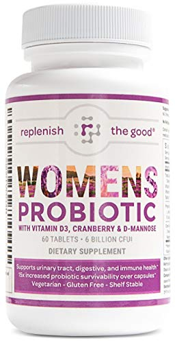 Suplemento Replenish The Good Women's Probiotic 60 Tabletas - Venta Internacional.