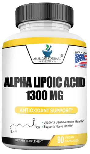 Foto 2 pulgar | Suplemento American Standard Supplements Ácido Alfa Lipoico 1 - Venta Internacional.