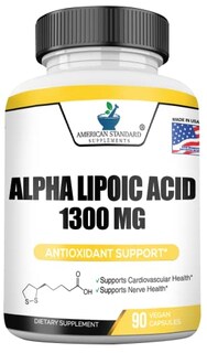 Foto 1 | Suplemento American Standard Supplements Ácido Alfa Lipoico 1 - Venta Internacional.