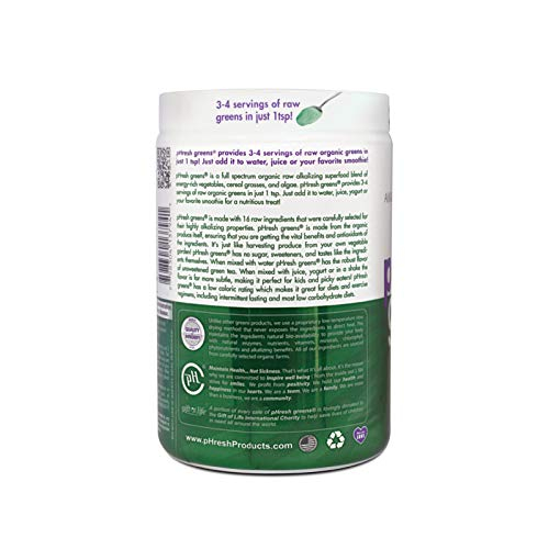 Foto 5 pulgar | Suplemento Phresh Products Phresh Greens, Alcalinizante Crudo, 300 Ml - Venta Internacional.