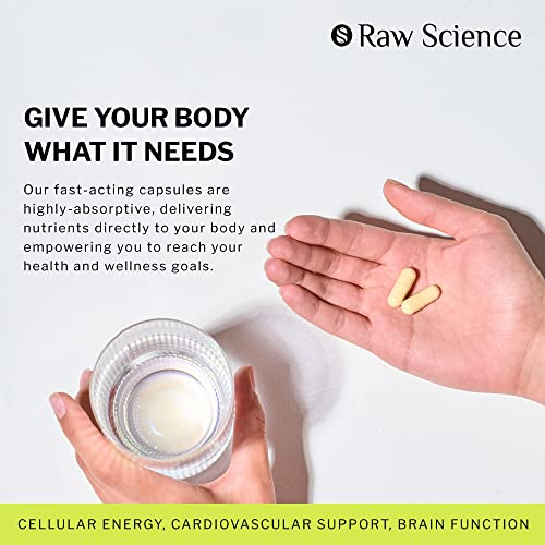 Foto 4 | Suplemento S Raw Science Coq10 200 Mg 60 Cápsulas - Venta Internacional.