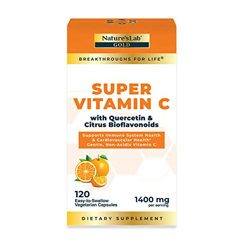 Foto 2 pulgar | Suplemento Nature's Lab Gold Super Vitamina C 1000 Mg 120 Cápsulas - Venta Internacional.