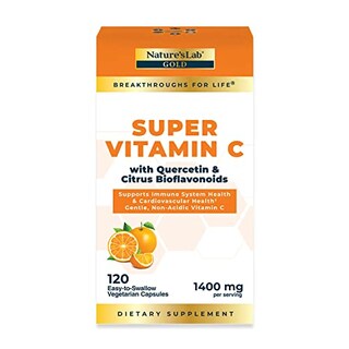 Foto 1 | Suplemento Nature's Lab Gold Super Vitamina C 1000 Mg 120 Cápsulas - Venta Internacional.