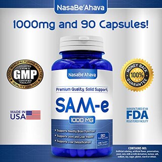 Foto 5 | Suplemento Nasa Beahava Pure Sam-e 1000 Mg 90 Cápsulas - Venta Internacional.